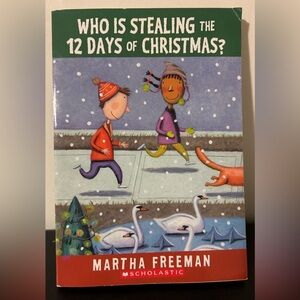 🎉 6/$20 ‘WHO IS STEALING THE 12 DAYS OF CHRISTMAS’ YOUTH CHAPTER BOOK VINTAGE